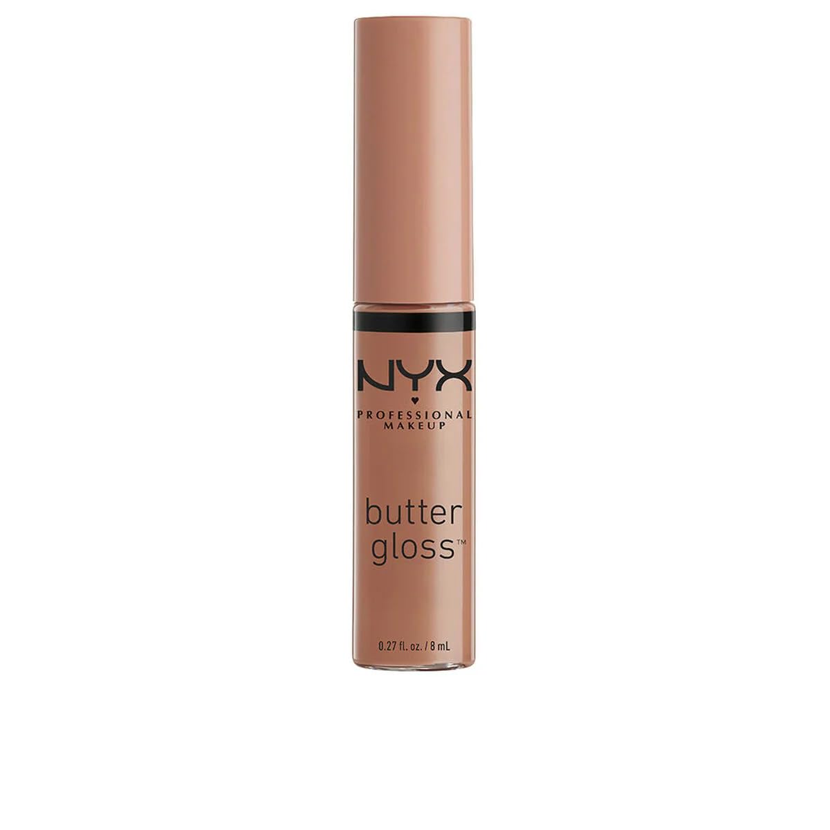 NYX PROFESSIONAL MAKEUP Butter Gloss, Non-Sticky Lip Gloss - Madeleine (Mid-Tone Nude)