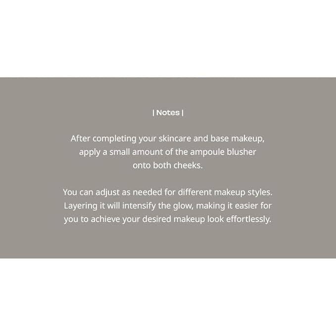 Moist Ampoule Blusher, Buildable Water-based Formula, Infused with over 50% moisture essence, no tackiness, long-lasting moisture, weightless feel (02 Deep Plum, 20ml)