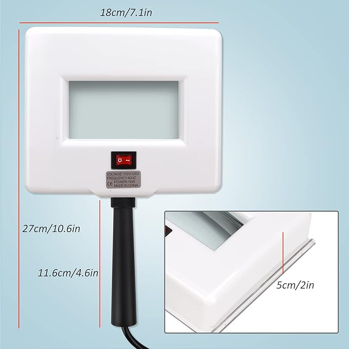 Beauty Star Woods Lamp Skin Analyzer, Professional Esthetician Supplies, Portable SPA Beauty Skin Care Tool