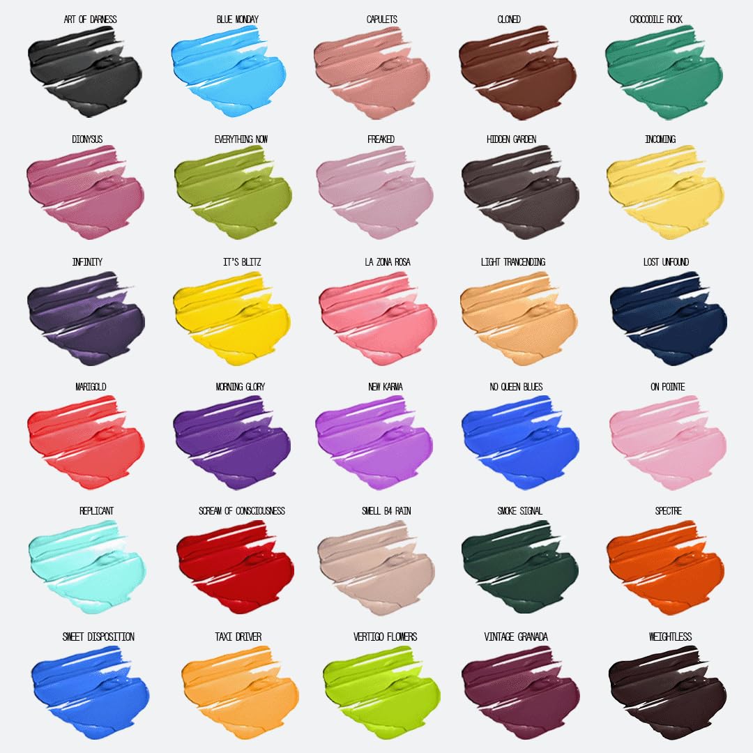 about-face Matte Fluid Eye Paint No Queens Blues– High-Pigment Liquid Eyeshadow, Long-Lasting, No-Budge Matte Finish, Vegan & Cruelty-Free (Primary Blue)