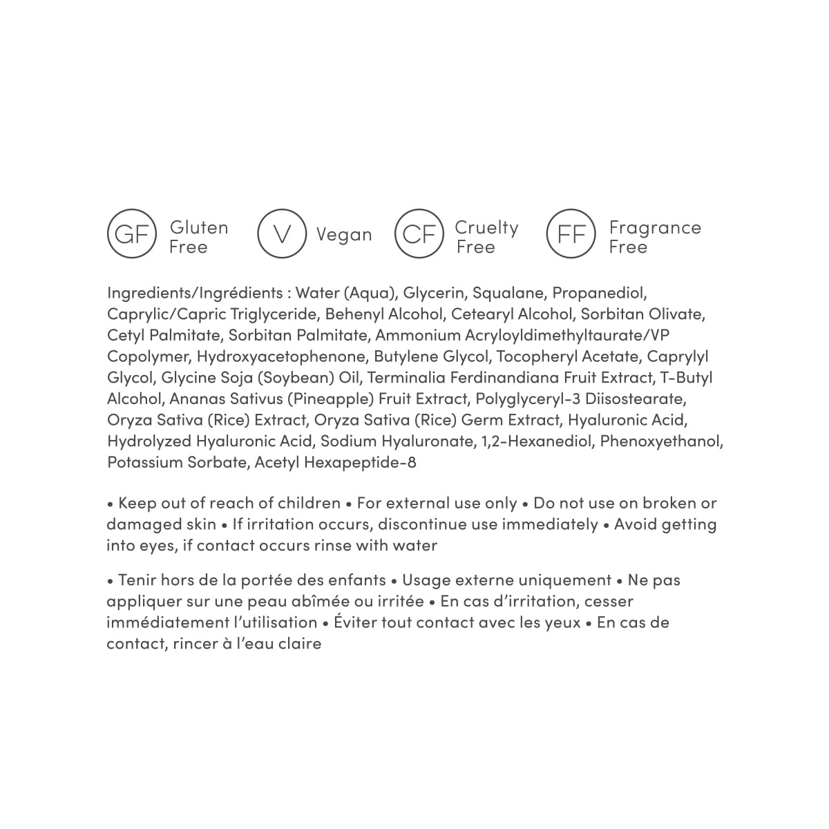 Enhanced Triple Effect Eye Cream - Reduces Fine Lines, Wrinkles, and Dark Circles - Anti-Aging, Depuffing, and Hydrating - All Skin Types, Vegan, Cruelty Free, 0.67 FL OZ