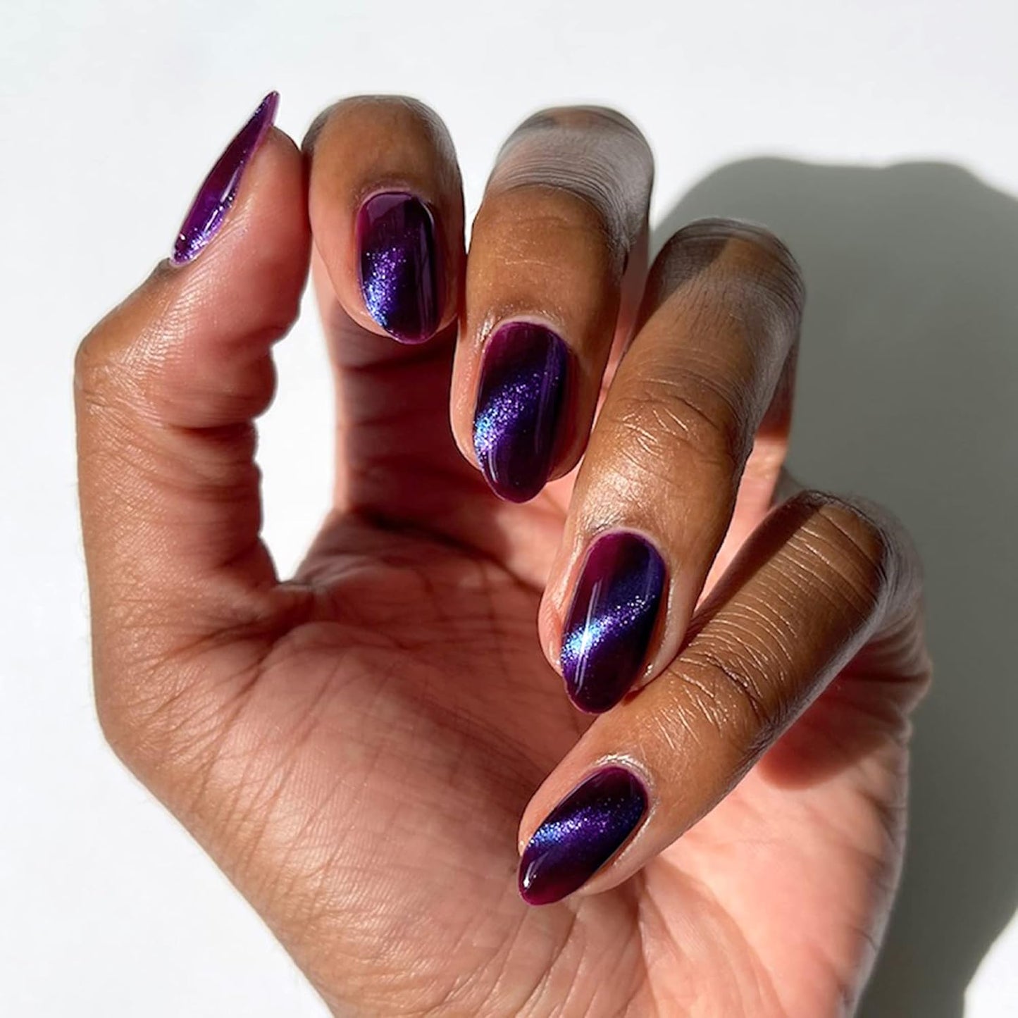 Cirque Colors Paradox - Dark Purple Magnetic Multichrome Nail Polish - 0.37 Fl Oz (11 mL) - Vegan & Cruelty-Free