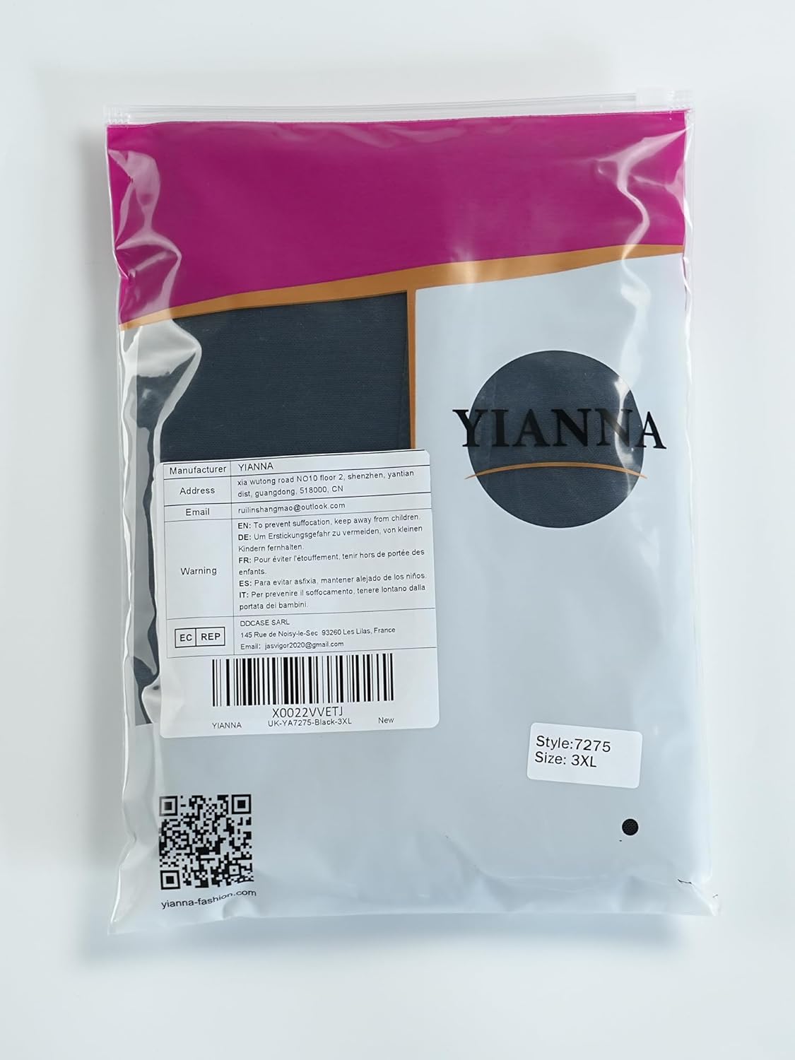 YIANNA Fajas Colombianas Shapewear for Women Tummy Control Post Surgery Full Body Shaper Butt Lifter with Zipper Crotch