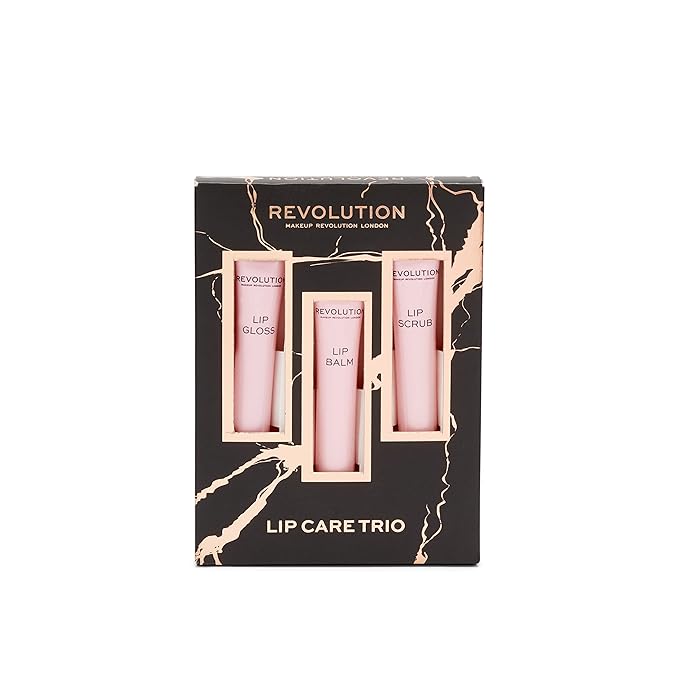 Makeup Revolution, Lip Care Trio, 3x8ml