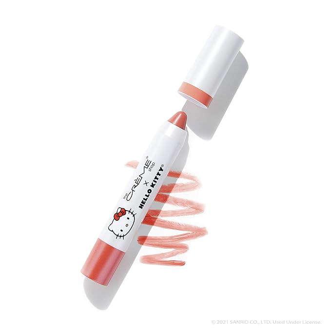 The Crème Shop x Hello Kitty | Hello Lippy Moisturizing Tinted Lip Balm (Peach Pout)