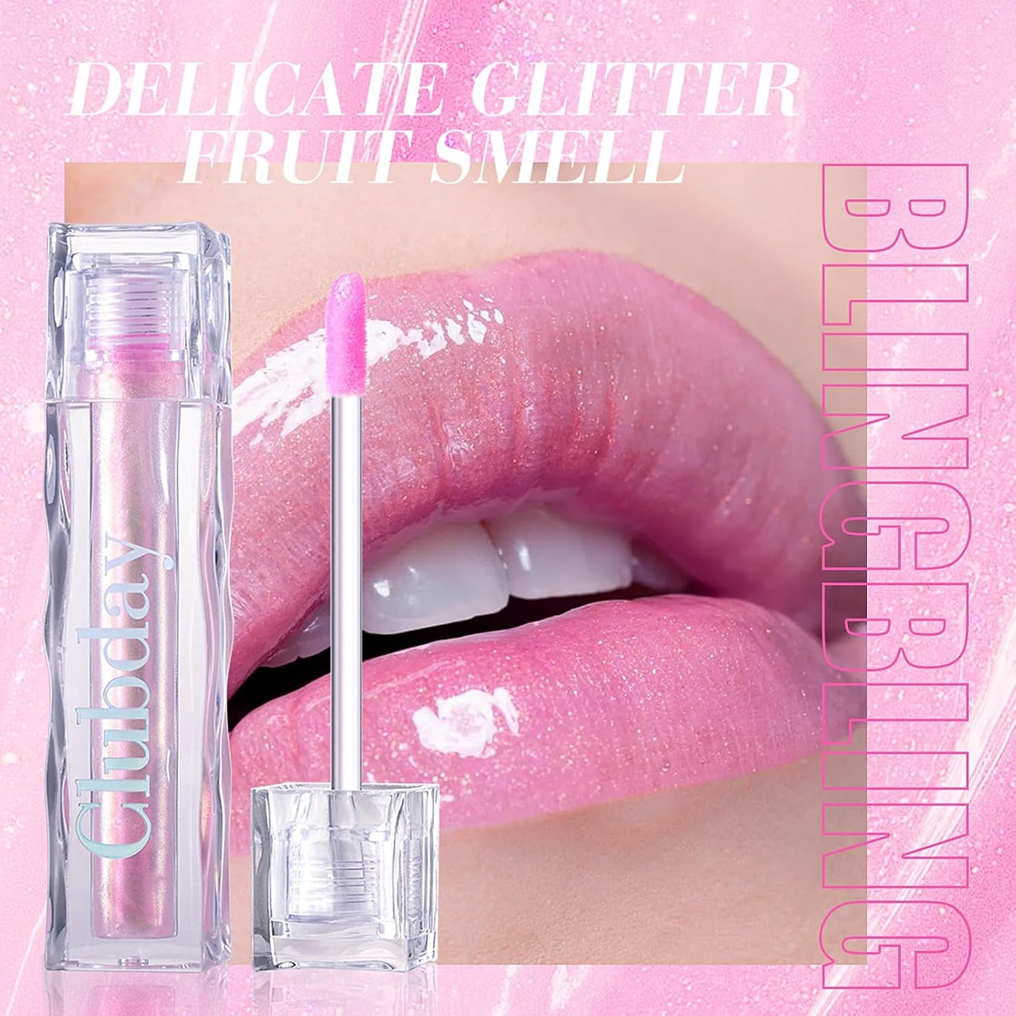 Color Changing Lip Oil, Magic Warm Change Moisturizing Lip Balm, Fruit Flavoured No-Sticky Plumping Lip Oil Long Lasting Hydrating High Shine Lip Care 0.16oz/4.5ml (2Pcs Set)-05