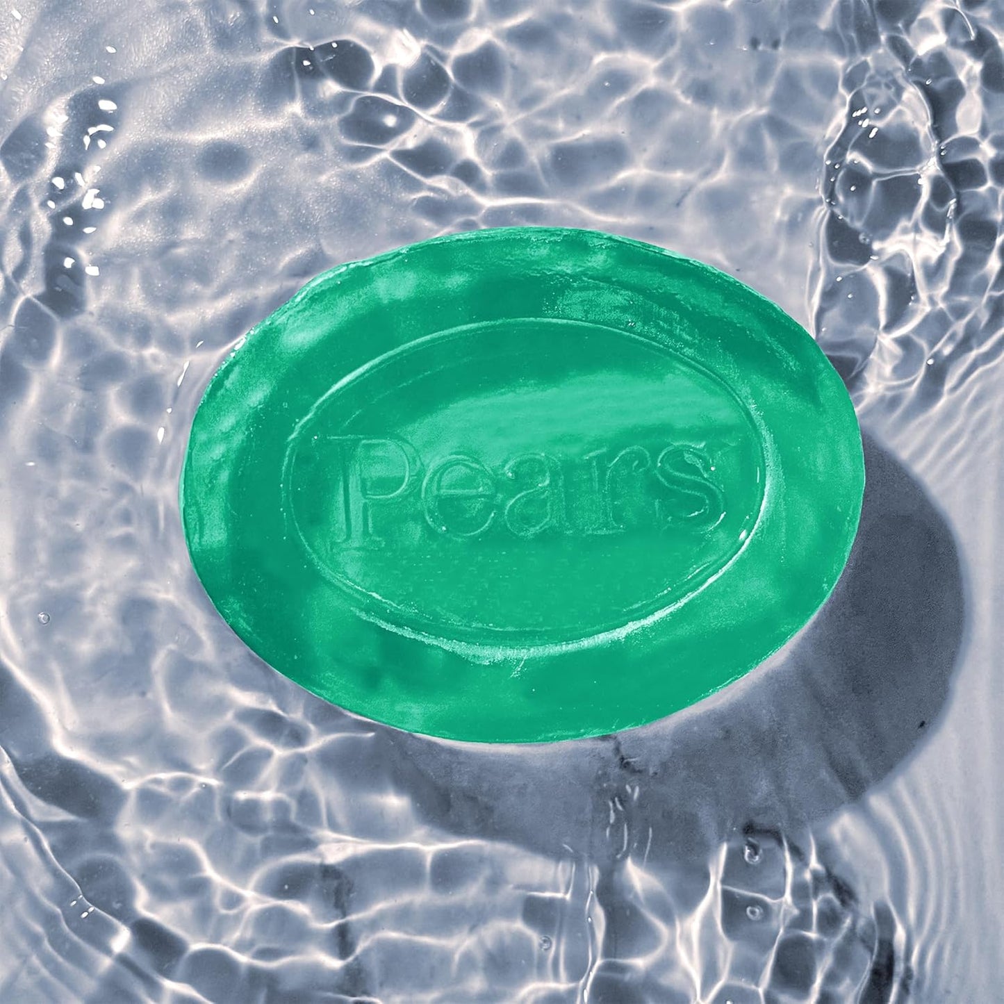 Pears Soap, Pure & Gentle with Lemon Flower Extracts, 5-Pack – Transparent Green Glycerin Soap for Radiant, Glowing Skin, 4.4 Oz Ea