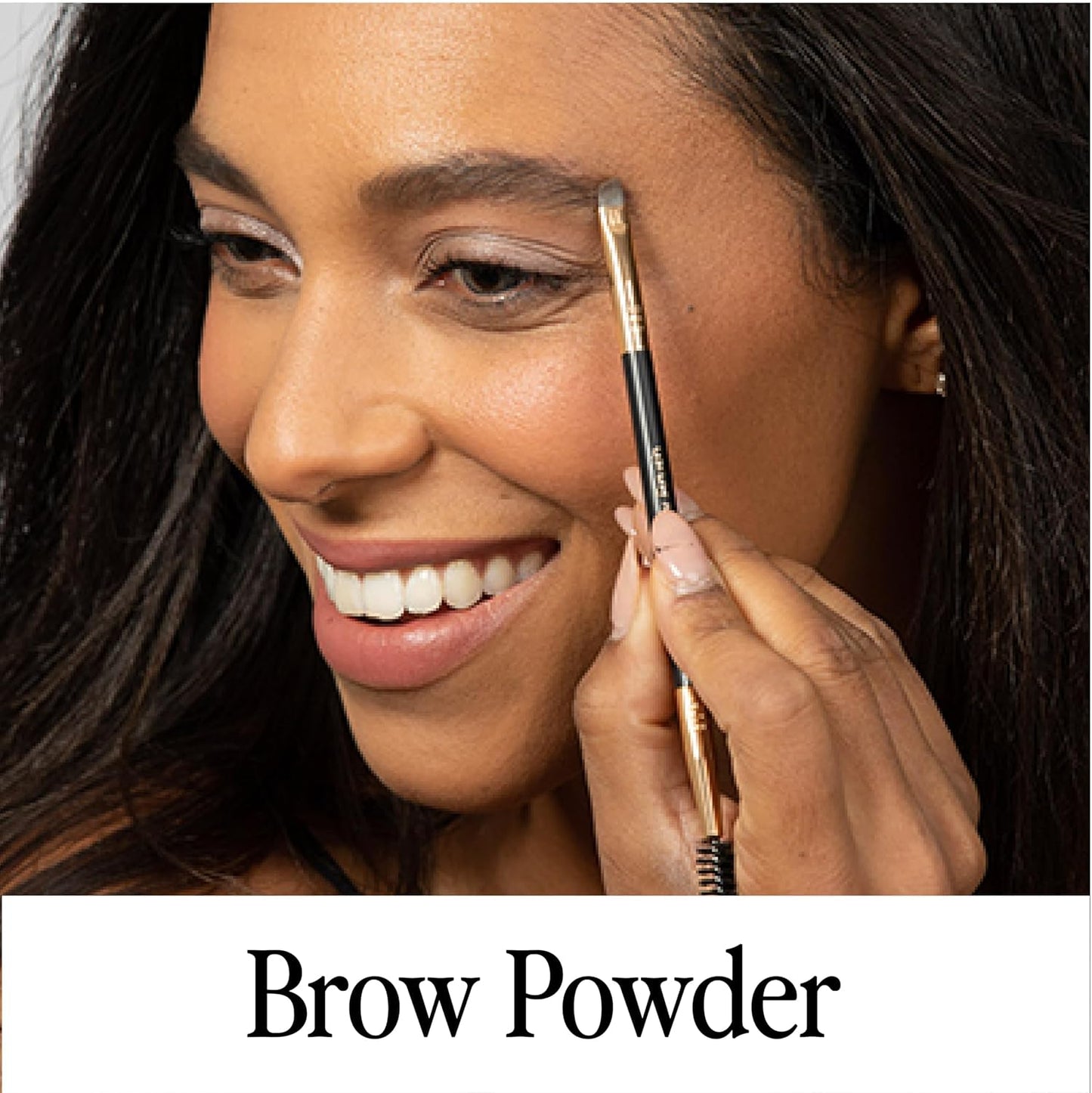 bdb Eyebrow Powder - Long-Lasting, Fuller & Fluffier Brows, Lightweight, Soft & Natural, Light Brown, 2-Pack
