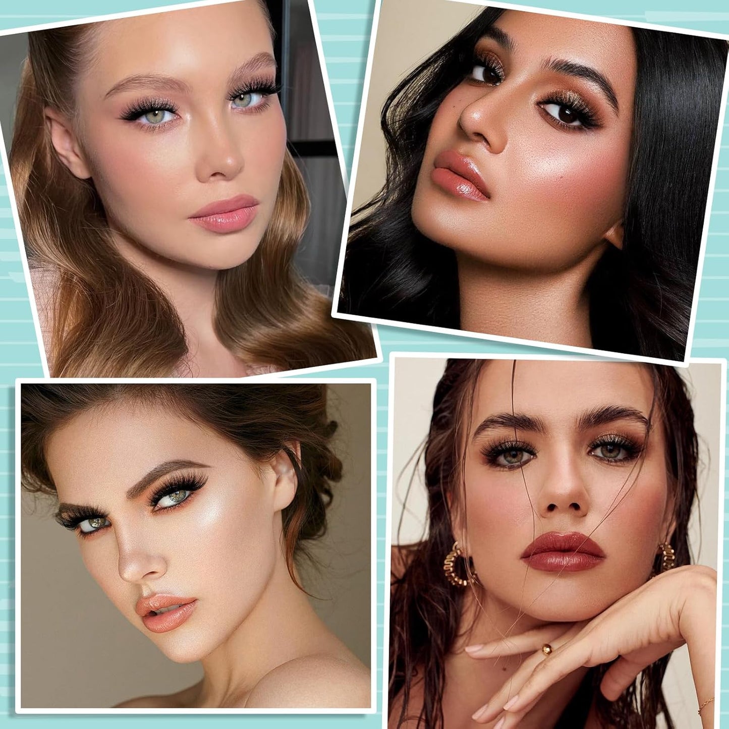 Lash Clusters Kit 200pcs, Eyelash Extension Kit 80D D Curl Diy Cluster Eyelashes Extensions Lash Bond and Remover Waterproof Lash Applicator Tools for 9-16mm Mix Lashes Individual Lash Kit