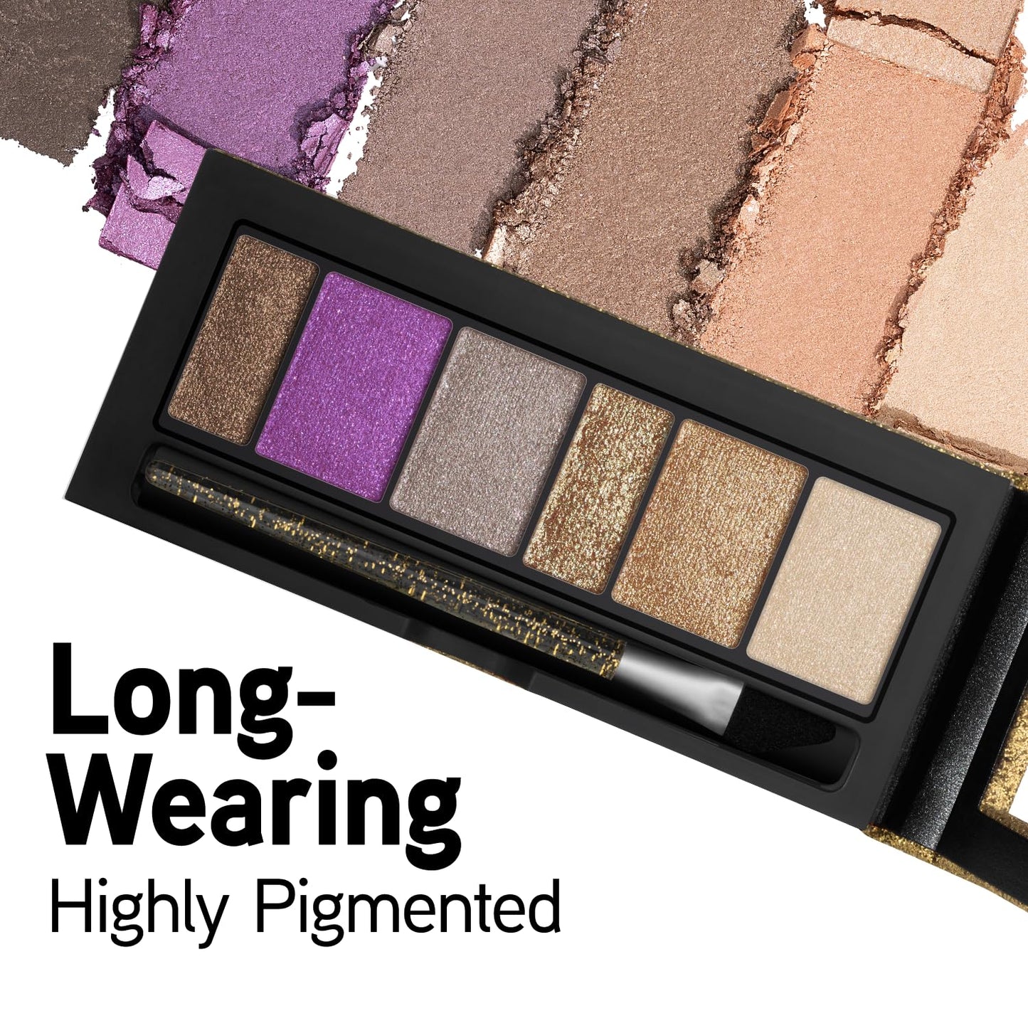 Physicians Formula Shimmer Strips Custom Eye-Enhancing Extreme Shimmer Shadow & Liner, Hypoallergenic Eyeshadow Palette with Reflective Liquid Powders – Glam Nude