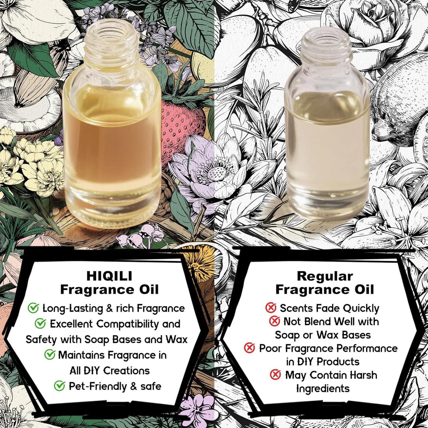 HIQILI Osmanthus Fragrance Oil, for Body Spray, Diffuser Use, Candle, Soap, and Women Perfume Making, Scented Essential Oil - 5.07 Fl Oz