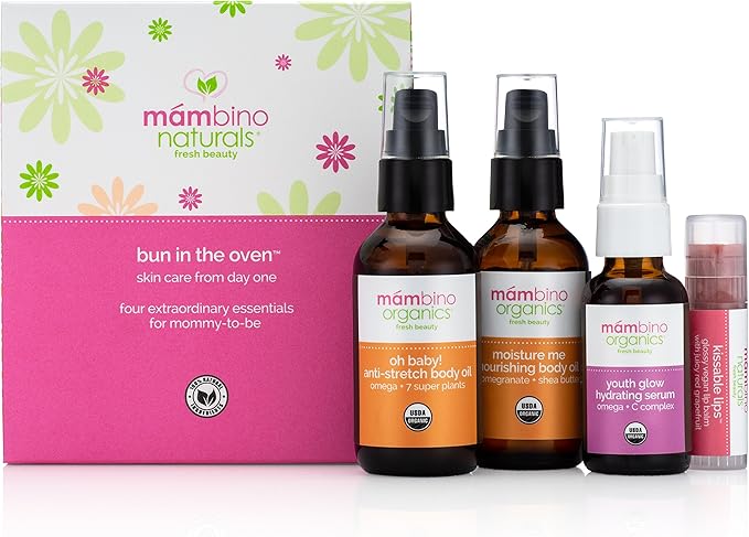 Mambino Organics Kissable Lip Balm, Moisturizing Glossy Vegan Lips, Juicy Red Grapefruit, 7 g