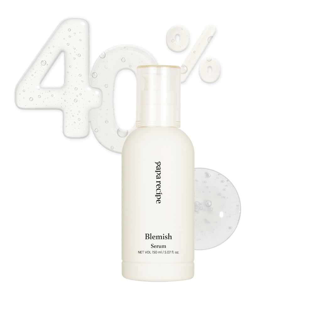 [Papa Recipe] Blemish Serum 150ml, 5.07 Fl Oz|Moisturizing Hydrating Skin Serum, Facial Skin Care, Bakuchiol Dewy Looking Skin, Smooth Skin Texture for Sensitive Skin|Korean Skin Care, Large Volume, Galactomyces Ferment Filtrate Hyaluronic Acid