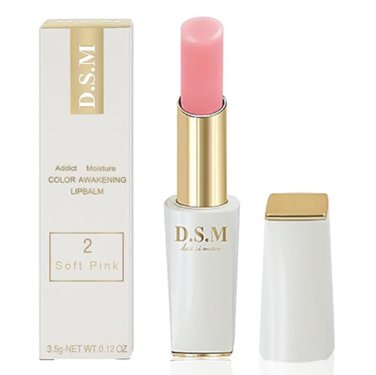 Lip Balm Hydrating Lip Conditioner Soothing Moisturize Lip Care Lip Butter 0.12 OZ Soft Pink