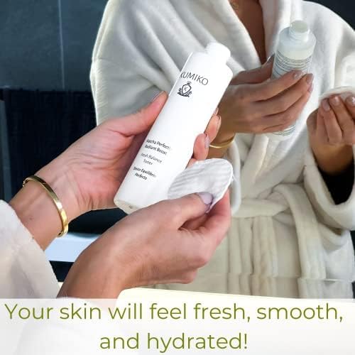KUMIKO Ultimate Matcha Skin Care: Radiant Boost Face Toner Fresh Balance - Purifying & Refreshing Glow Essence - Hydrate, Balance, Replenish Skin - 7.84 oz - Soothe and Revitalize Your Skin