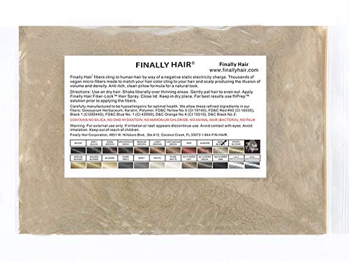 New Hair Building Fibers 100+14=114 Grams. Highest Grade Refill That You Can Use for Your Bottles From Competitors Like Toppik, Xfusion, Bosley (Dark Blonde)