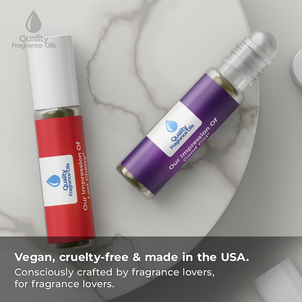 Quality Fragrance Oils' Exotic for Women Impression #235 | Long-Lasting Perfume Oil, Alcohol-Free, Strong Scent, 10ml Roll-On | Affordable Alternative to Designer Fragrances