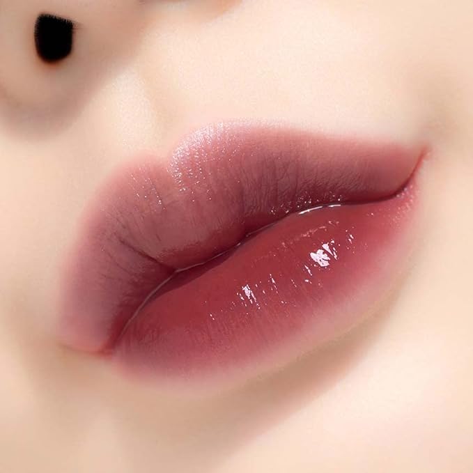 keybo Lip Plumper Dotom Lip Plus 16 Colors, 3 Steps Extreme Plumping Clear Lip Gloss by Essence Lip Care Oil & 16 Color Tints from Korean Makeup (07. Autumn Rose)