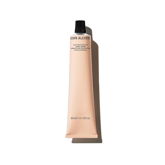 Grown Alchemist Rich Restorative Hand Cream. Rose Hip, Argan Extract. Non-Greasy Moisturizer that Soothes and Softens Hands (65ml).