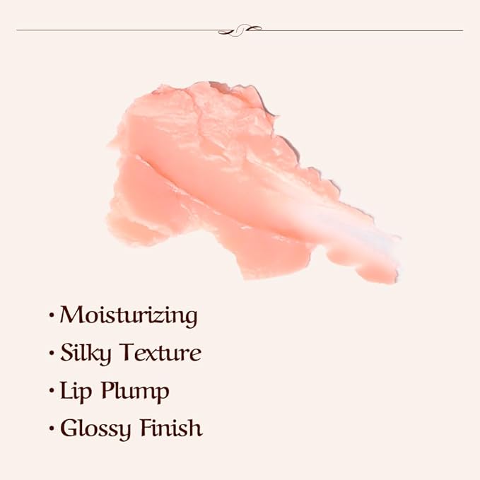 Elegant Glosy Premium Lip Balm (Rose), Plumping, Hydrating, Nourishing