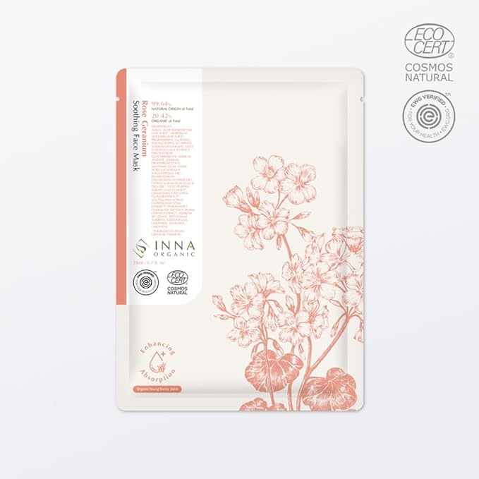 INNA FIRST PICK SET, Anti-aging, Deep Hydration, Soothing, Luxury Clean Beauty, Home SPA, EWG and COSMOS Certified, Pack of 5…