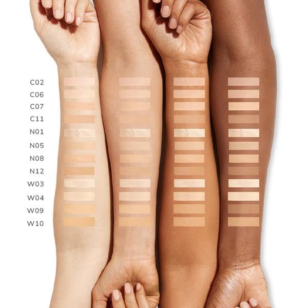 FARMASI Vfx Pro Liquid Concealer Makeup, All-in-one Full Coverage, Highly Pigmented Concealer for All Skin Type, Hide Shadows & Imperfections, Enhance Skin Fullness Foundation Concealer 0,24 Fl Oz W09