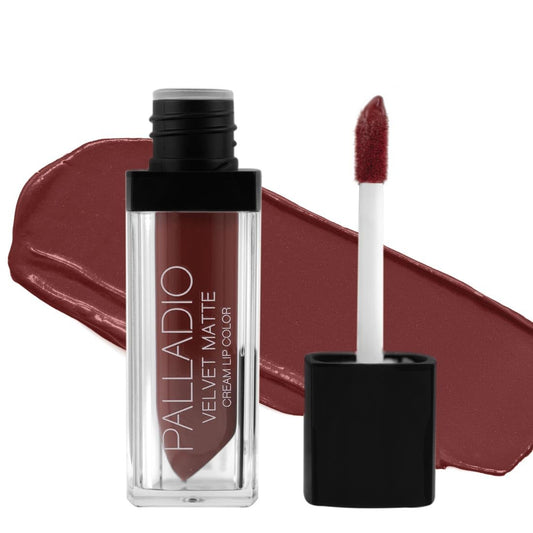 Palladio Velvet Matte Cream Lip Color, Suede