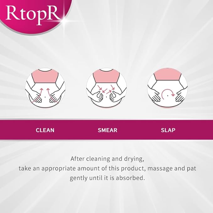 RtopR Mango Stretch Mark Cream for Pregnancy, Stretch Mark Repair Cream, Fade Line, Moisturizing and Non-Greasy, Safe to Use When Pregnant