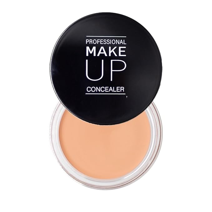 7 Color Solid Concealer Full Coverage Correcting Cream Concealer Waterproof Long-lasting Under Eye Concealer for Dark Circles Color Corrector Pro Concealer (Color 06)