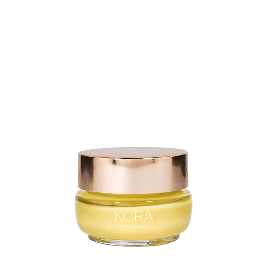 KORA Organics Turmeric Glow Moisturizer, Hydrate, Soften and Plump Skin, Certified Organic, Cruelty Free, Perfect Travel Size, 0.51 fl oz