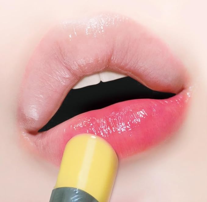 Rainbow Honey Lip Balm (+4 colors) Color-Changing, Non-Sticky, K-beauty, Korea Olive Young Awards Winner, High-Shine,Comfortable, tinted Lipbalm, moisturize with Manuka Honey