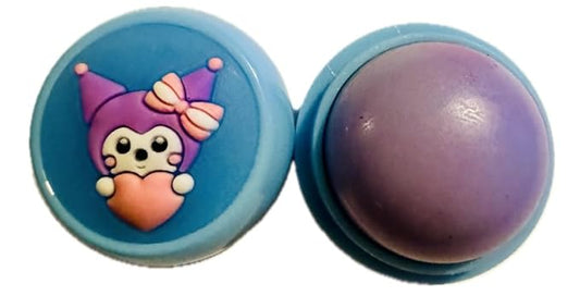 Moisturizing Lip Balm, Lip Gloss and Balm Set for All Skin Types, Assorted Shades, Round Ball Natural Moisturizing Lip Balm Nutritious Fruit Flavour Colourless Lip Balm Hydration Lips Care (blue)