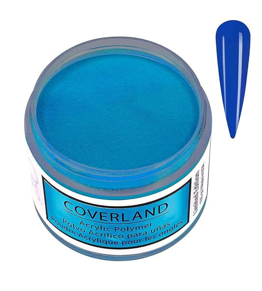 Tones Coverland Acrylic Nail Powder "Mar Caribe" - Limited Edition Acrylic Powder for Nail Design, Sculpting, and Masking Nail Bed Imperfections - (1.5 Oz)