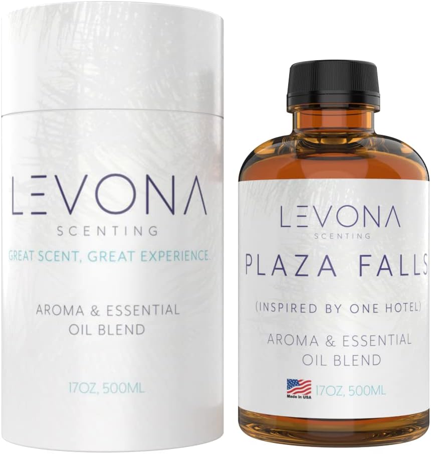 Levona Scent Home Luxury Scents: Plaza Falls Fragrance Oil Inspired by One Hotel Essential Oil - Pure Essential Oils for Diffusers for Home - Scented Oil