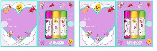 Lip Smacker Valentine's Day Collection Story Book Purple Cover (Pack of 2)