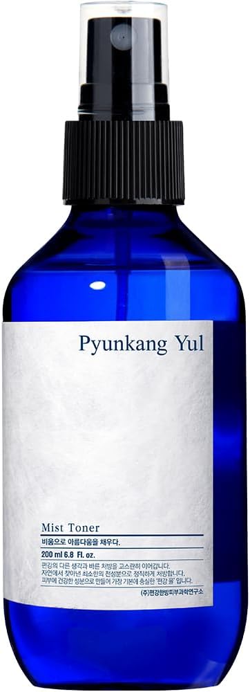Pyunkang Yul Facial Mist Toner 6.8 Fl. Oz - Face Moisturizer Skin Care Korean Spray Toner for Oily and Combination Skin Types - Astringent for Face Certified as a Zero-Irritation - Watery Texture