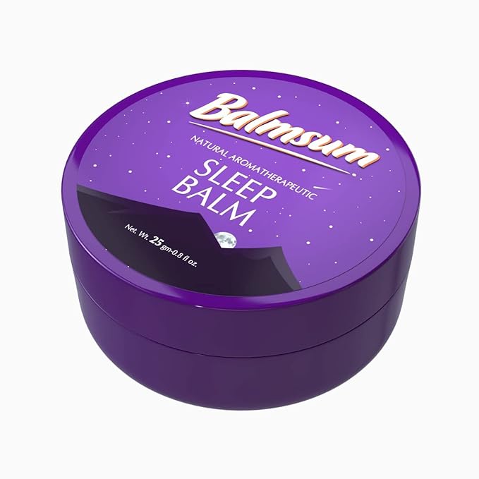 Natural Sleep Balm 100% Natural Scented Relaxing Balm for Children and Adults, Calming Night Balm, Organic Sleep Balm-25gm-