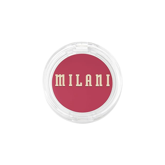 Milani Cheek Kiss Cream Blush- Cream to Gel Blush for Cheek and Lip Tint