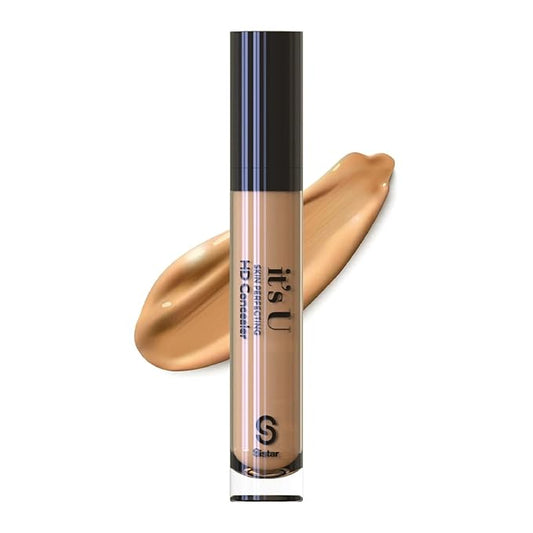 Sistar it's U Skin Perfecting HD Concealer Full Coverage Lightweight Long Lasting Correcting Liquid Contour Cover Masker Makeup 5 ml / 0.17 fl. oz (Fair)