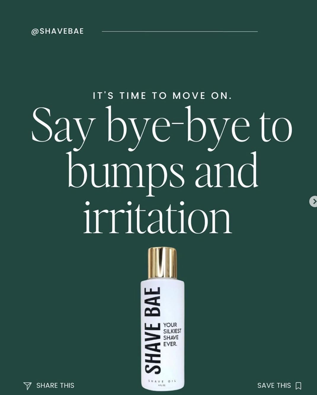 ALL-NATURAL Shaving Oil - No Razor Burn or Bumps | Hydrating | Beard & Bikini Lines | Silky Smooth Skin | Non-Toxic, Made in USA | Ditch Shaving Cream & Skip Lotion | Best shave ever