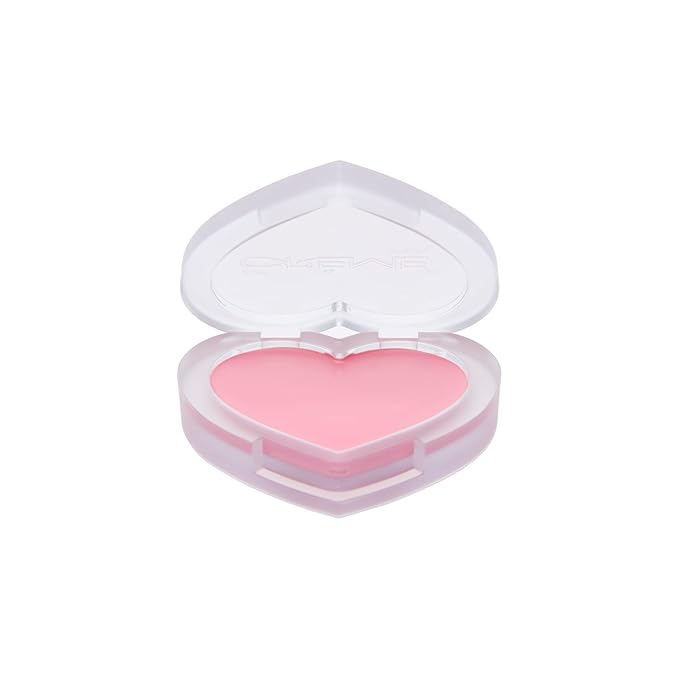 The Creme Shop Crème Blush Balm: Dewy Color Perfection with Aloe Vera. Buildable, Long-lasting, Easily Blendable for Naturally Rosy Cheeks. Embrace the Glow – Adore U