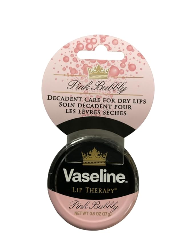 VASELINE Limited Edition Pink Bubbly Lip Therapy, 17g / 0.6 oz