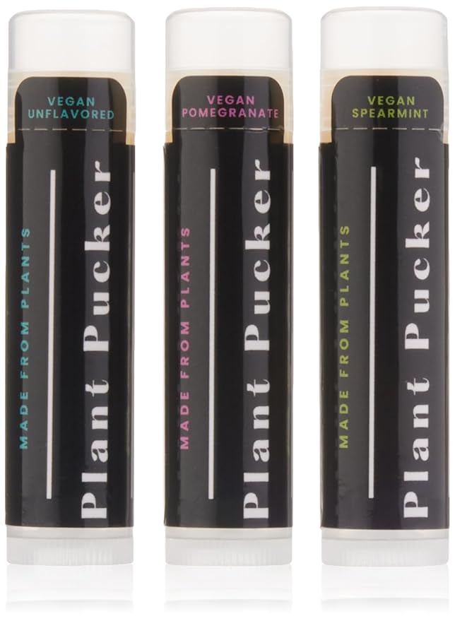 Vegan Lip Balm (3-Pack) (Variety Pack)