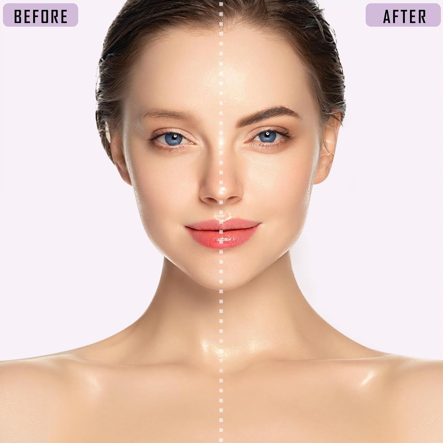 LAVONE Eyebrow Pencil, 2-In-1 Waterproof Eyebrow Pen, with 3 Tip Microblading Eyebrow Pen and Ultra-Precise Brow Pencil, Dual-ended Eyebrow Brush, for Eyebrow Makeup - Ebony