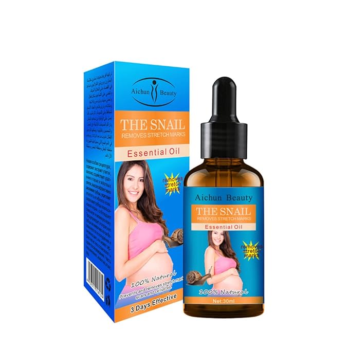 Aichun Beauty Natural Snail Removes Pregnancy Stretch Marks Essential Oil 30ml