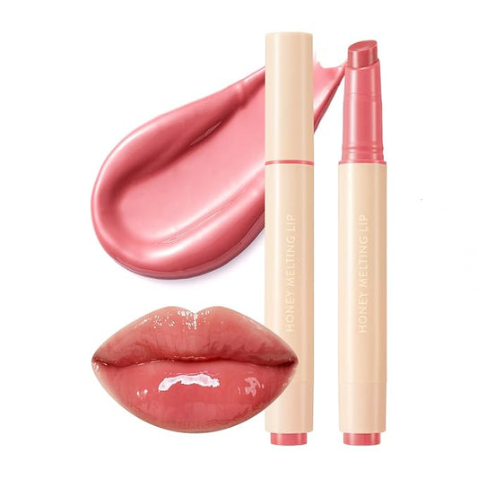 Nature Republic HONEY MELTING LIP (02 FIG) K-BEAUTY, Lip Plumper, Tint, Balm, Korean, Lip Gloss, Cute, Glow