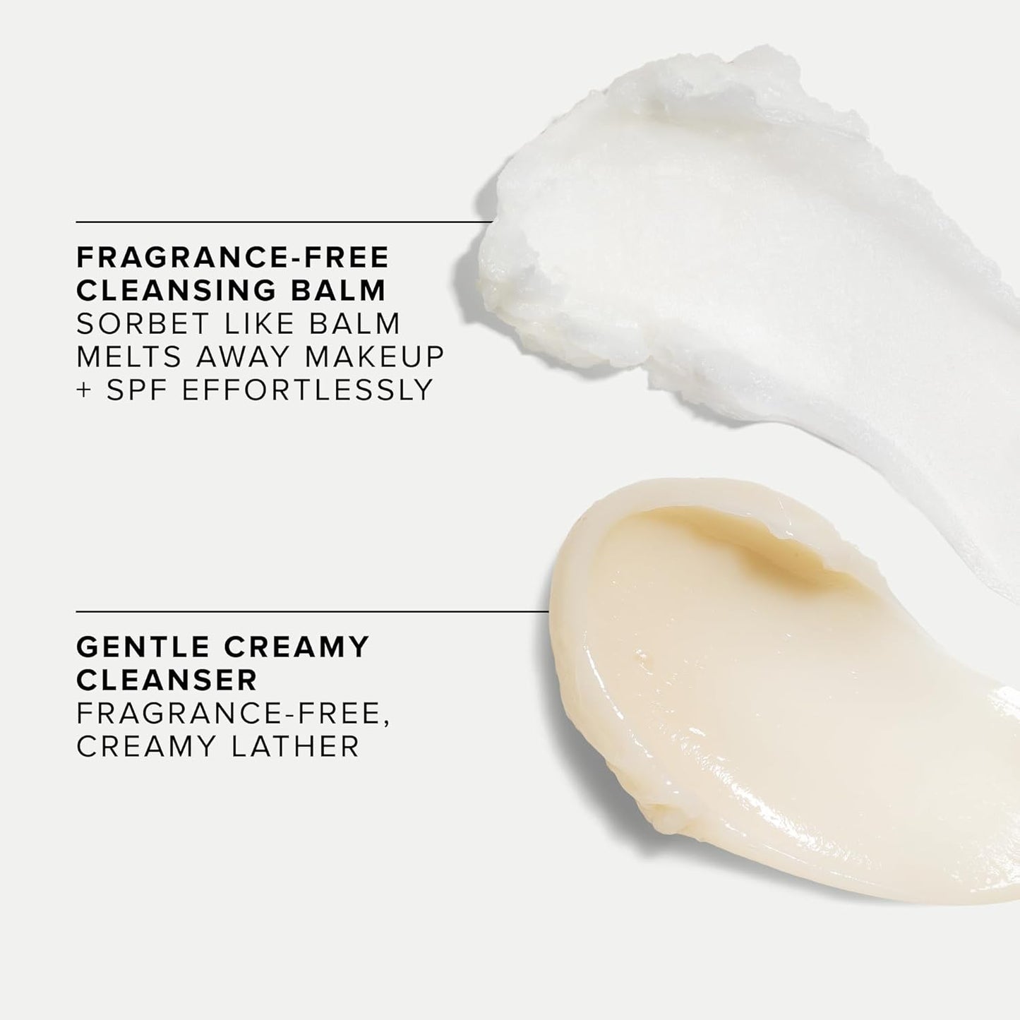 Farmacy Gentle Double Cleanse Skincare Gift Set - Fragrance-Free Gentle Creamy Face Cleanser & Makeup Remover Cleansing Balm - Melts Away Makeup & Helps Promote Healthy Skin (2 Count)