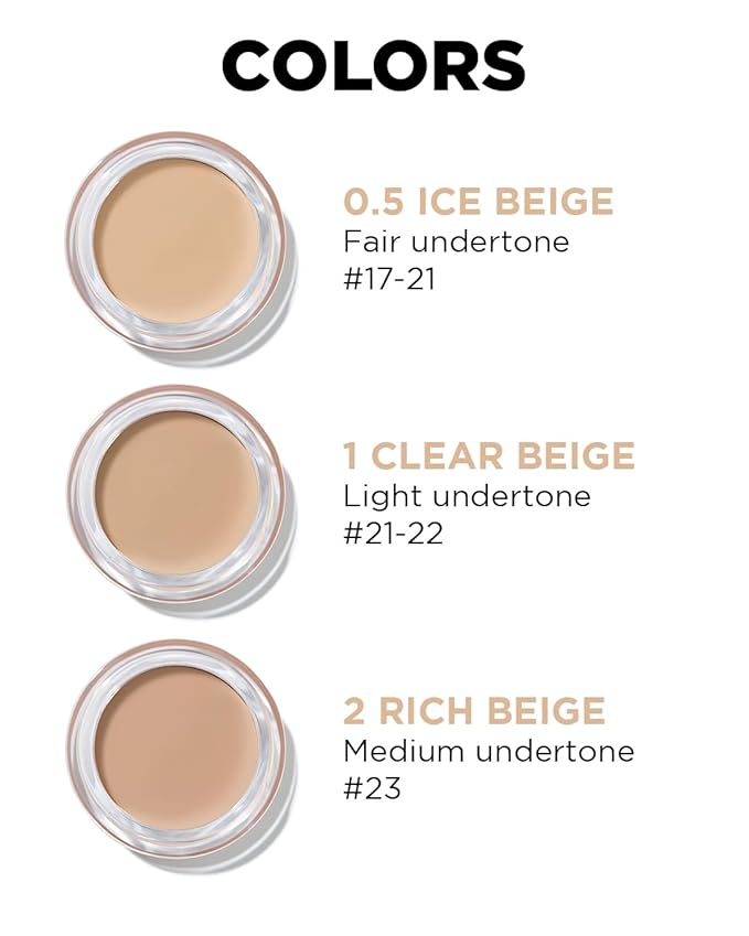 THESAEM Cover Perfection Pot Concealer #02 Rich Beige - High Adherence & Coverage Balm, Conceals Blemish & Acne Spots, Matte Finish Sebum Control for Oily and Combination Skin