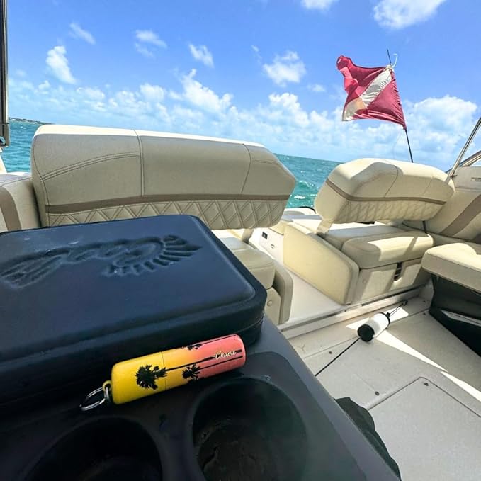 OG | Vacuum Insulated Lip Balm Keychain Holder, Prevents Melting & Messes | 3-Pack (Endless Summer)