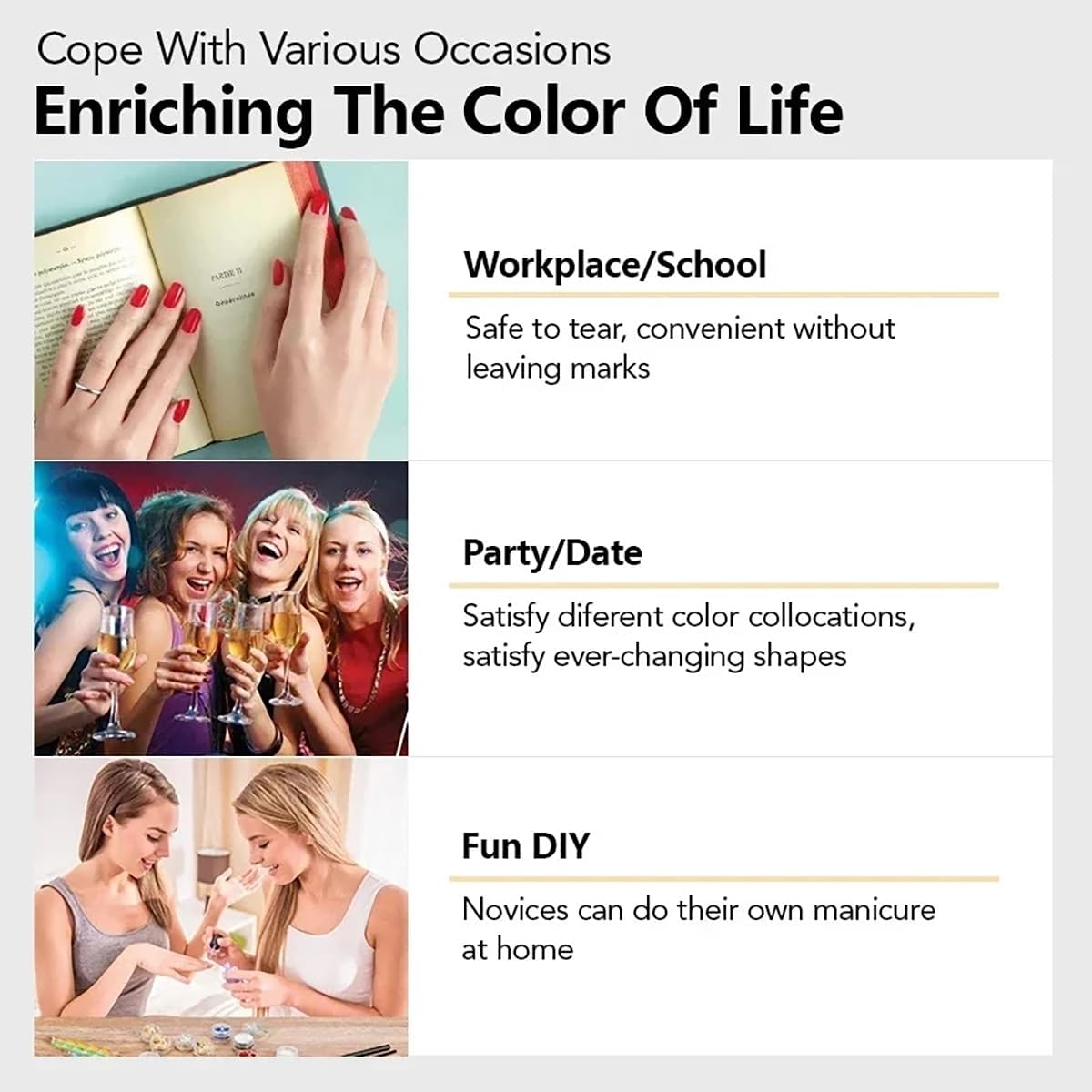 Green Semi Cured Gel Nail Strips Stickers 16Pcs Waterproof Self Adhesive Solid Color Gel Nail Wraps Stickers for Women DIY Manicure Salon Quality Nails Decoration Accessories 1 Sheets